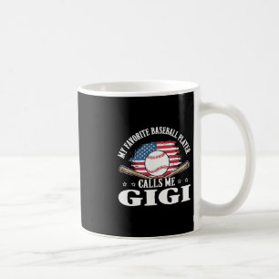 Caneca De Café Meu jogador favorito me chama de Gigi Bandeira dos
