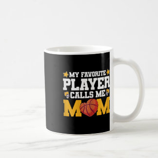 Caneca De Café Meu Jogador Favorito Me Chame Mãe Bysketbyll Mães