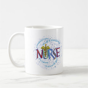 Caneca De Café Meu lema enfermeira