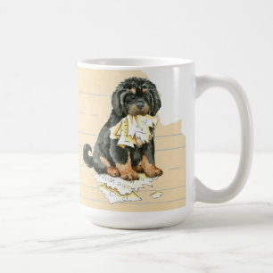 Caneca De Café Meu Mastiff Tibetano Comeu Minha Homework