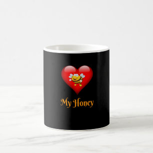 Caneca De Café Meu Mel Salve O Presente Das Abelhas