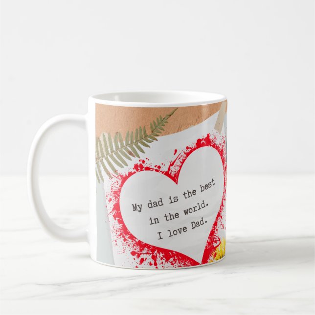 Caneca De Café Meu melhor Pai (Esquerda)