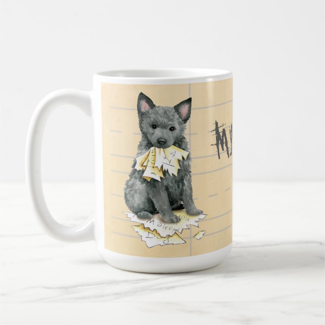 Caneca De Café Meu Mudi Comeu Minha Coffee (Esquerda)