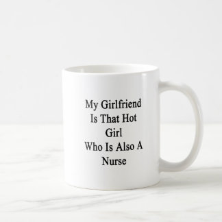 Caneca De Café Meu namorada é essa menina quente que é igualmente