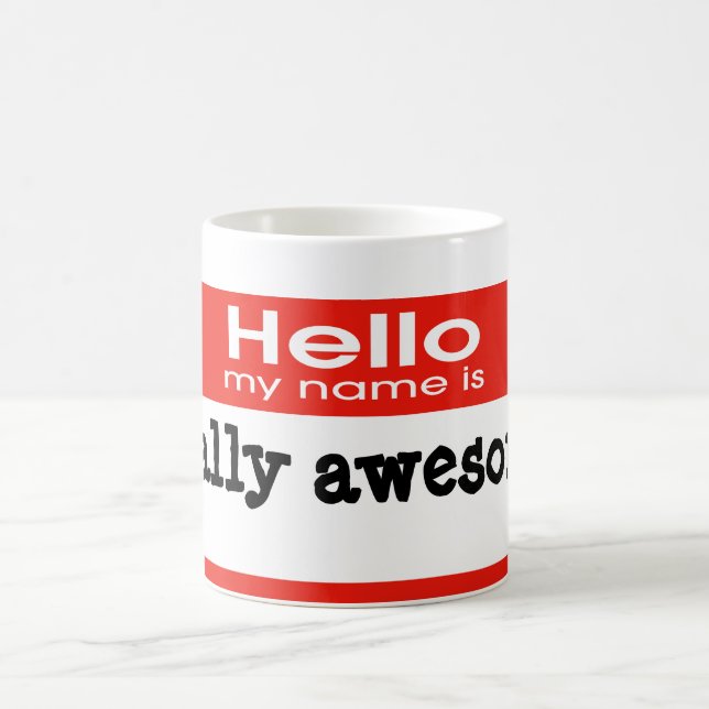Caneca De Café Meu nome (Centro)