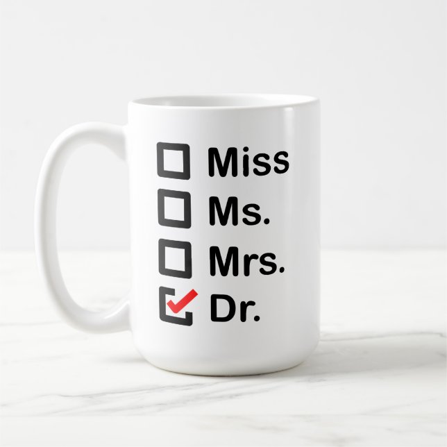 Caneca De Café Meu nome é Doutor (Esquerda)