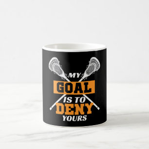 Caneca De Café Meu Objetivo É Negar O Seu Lacrosse