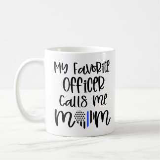 Caneca De Café Meu Oficial Favorito Me Chama De Presente Policial
