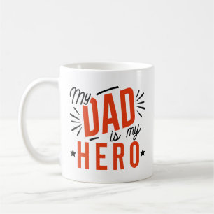 Caneca De Café Meu Pai É Meu Herói