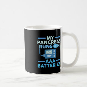 Caneca De Café Meu Pancreino Funciona Em Baterias AAA Tipo 1 Diab