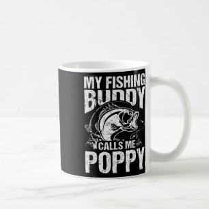 Caneca De Café Meu Parceiro de Pesca Me Chama de Papai Dia dos Pa