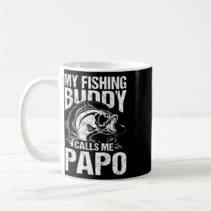 Caneca De Café Meu Parceiro de Pesca Me Chama de Papo Dia dos Pai