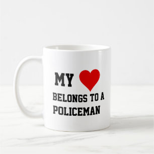Caneca De Café Meu Pertence A Um Policial