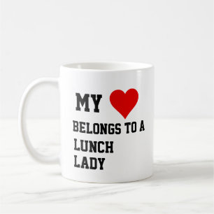 Caneca De Café Meu Pertence a uma Senhora do Almoço