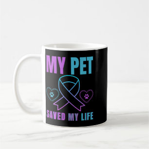 Caneca De Café Meu Pete Salvei Minha Vida Prevenção Suporte Emoci