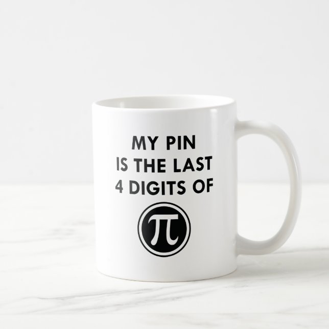 Caneca De Café Meu Pin Pi (Direita)