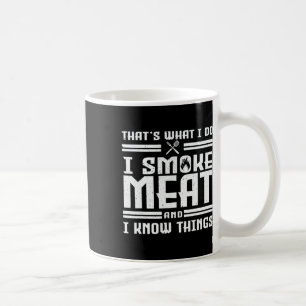 Caneca De Café Meu Pion Fumando Carne Para Perfeição