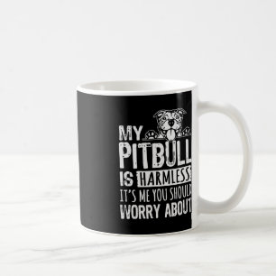 Caneca De Café Meu Pitbull Está Sem Prejuízo. Você Deveria Se Pre