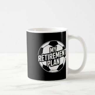 Caneca De Café Meu Plano de Aposentadoria Futebol Esporte Ll Joga