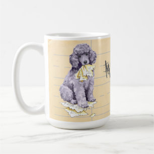Caneca De Café Meu Poodle Comeu Meu Trabalho De Casa