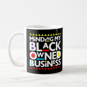 Caneca De Café Meu Prid do Mês da História Africana do Negócio Ne