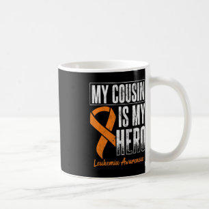 Caneca De Café Meu Primo Meu Cancer Hero Leukemia Leukemia Awaren