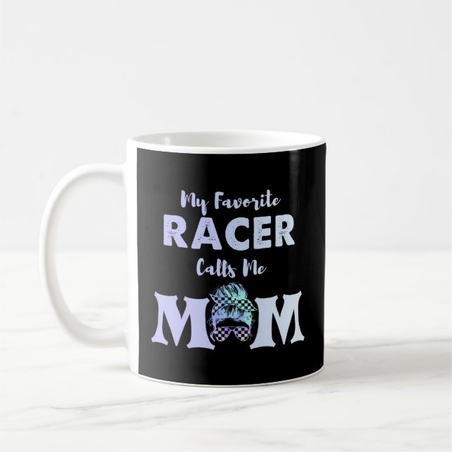 Caneca De Café Meu Racer Favorito Me Liga Mãe (Esquerda)