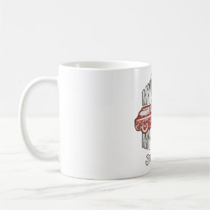 Caneca De Café Meu Regras Carro Vermelho Clássico Retro Mecânico