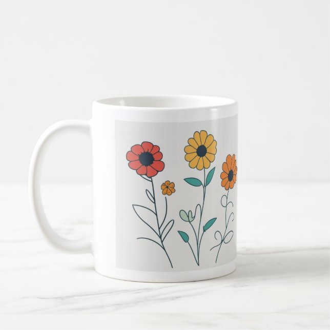 CANECA DE CAFÉ MEU SACO DE FLOR (Esquerda)