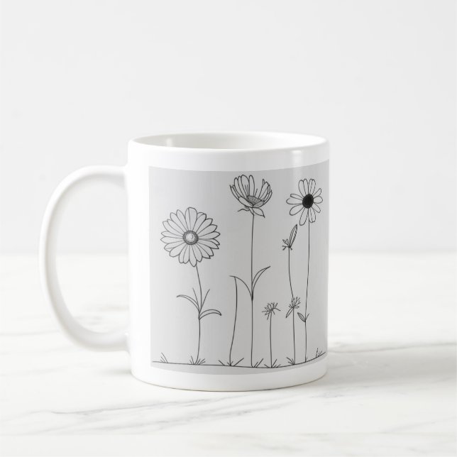 CANECA DE CAFÉ MEU SACO DE FLOR (Esquerda)