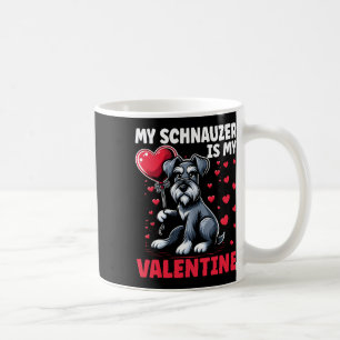 Caneca De Café Meu Schnauzer é meu namorado Dia dos Namorados Cac