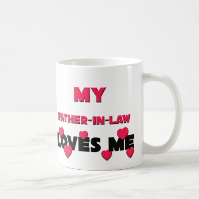 Caneca De Café Meu sogro ama-me (Direita)