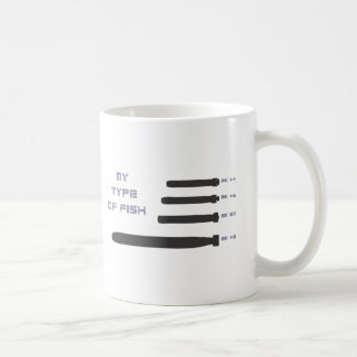 Caneca De Café Meu tipo de peixes