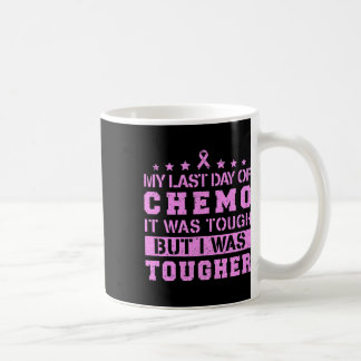 Caneca De Café Meu Último Dia De Quimio Foi Duro Mas Eu Fui Duro