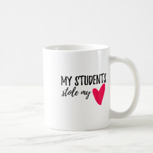 Caneca De Café Meus alunos roubaram meus presentes de Namorados d