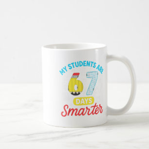 Caneca De Café Meus alunos são 67 dias mais inteligentes, engraça
