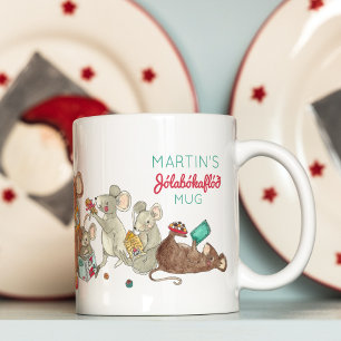 Caneca De Café Meus Camundongos de Natal Jolabokaflod
