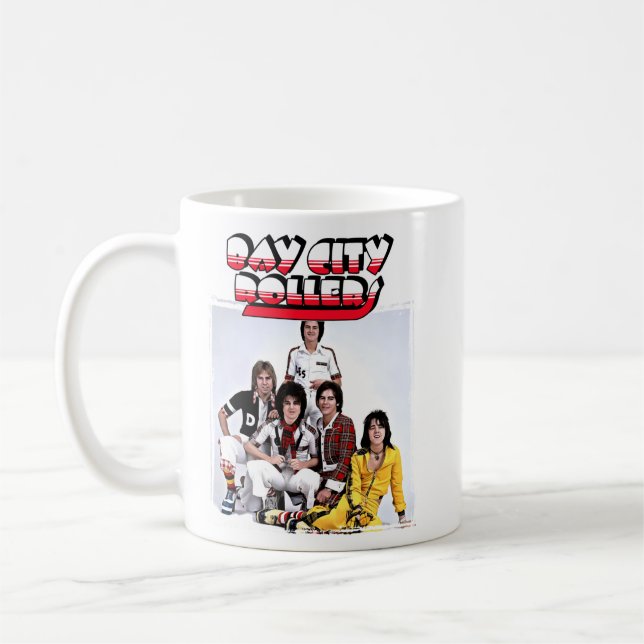 Caneca De Café Meus Cilindros de Cidade do Compartimento de Banda (Esquerda)