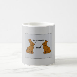 Caneca De Café Meus danos do bumbum. Que?