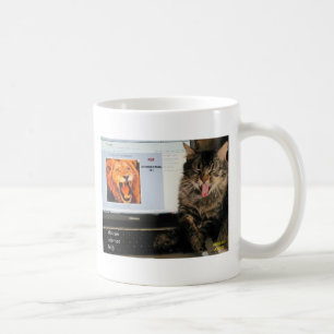 Caneca De Café Meus estudos do gato no MIT