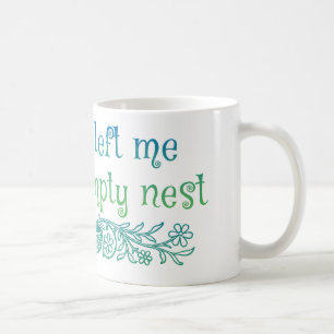 Caneca De Café meus filhos me deixaram com um ninho vazio