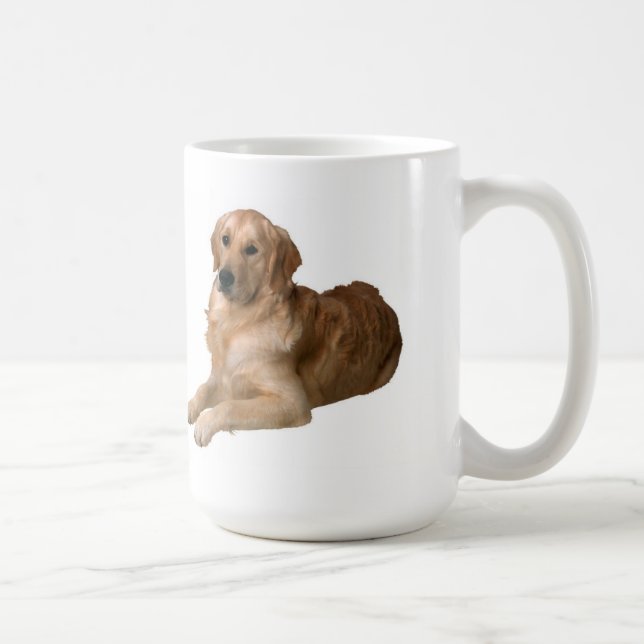 Caneca De Café Meus miúdos conduzem-me louco, meu cão mantêm-me (Direita)
