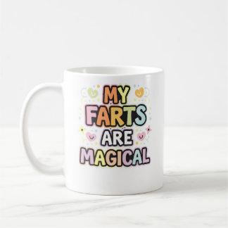 Caneca De Café Meus Peidos São Mágicos Humor Sarcasmo ---