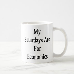 Caneca De Café Meus sábados são para a economia