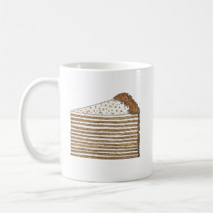Caneca De Café Mevik Medivnyk, Comida de bolo de mel da Ucrânia r