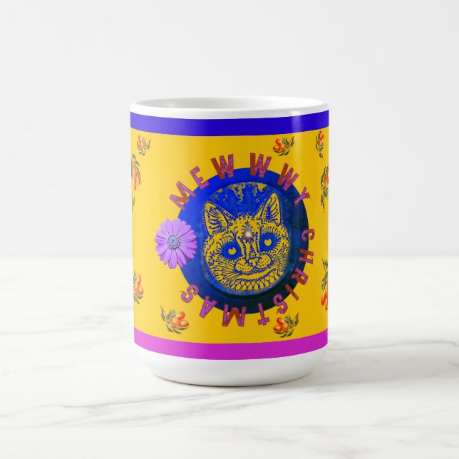 CANECA DE CAFÉ MEWWWWWY CHRISTMAS (Centro)