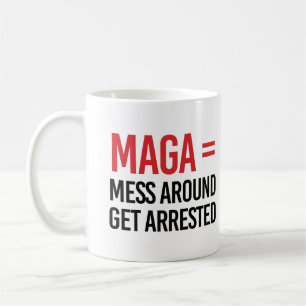 Caneca De Café Mexer e ser Preso