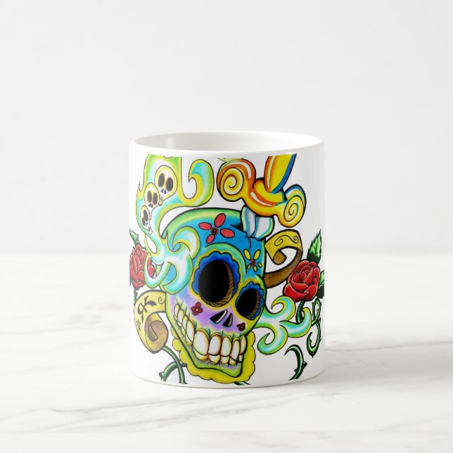 Caneca De Café Mexican Skull (Centro)