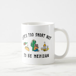 Caneca De Café Mexicano muito engraçado