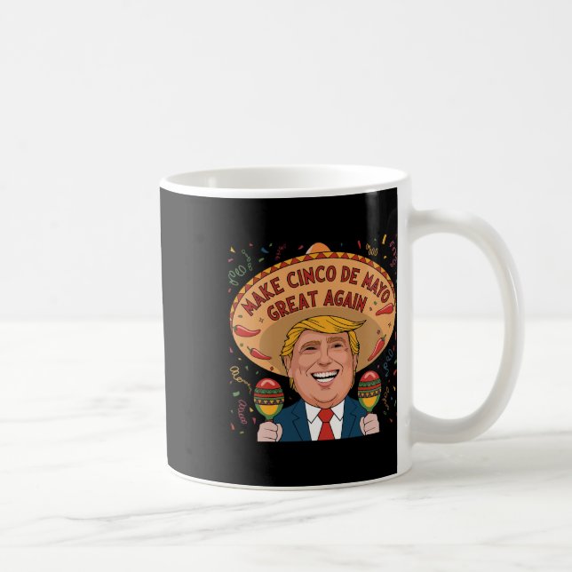 Caneca De Café Mexicano Torne Excelente Cinco De Mayo Novamente E (Direita)